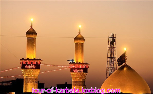 اینجا تربت جدّم حسین علیه السلام را مالیده ای اینجا تربت جدّم حسین علیه السلام را مالیده ای
